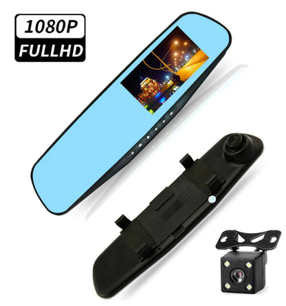 AMAZING!!! Dual Lens Car Dash Cam Front and Rear