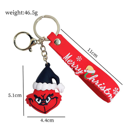 Grinch Keychain Christmas Tree Decoration 2022