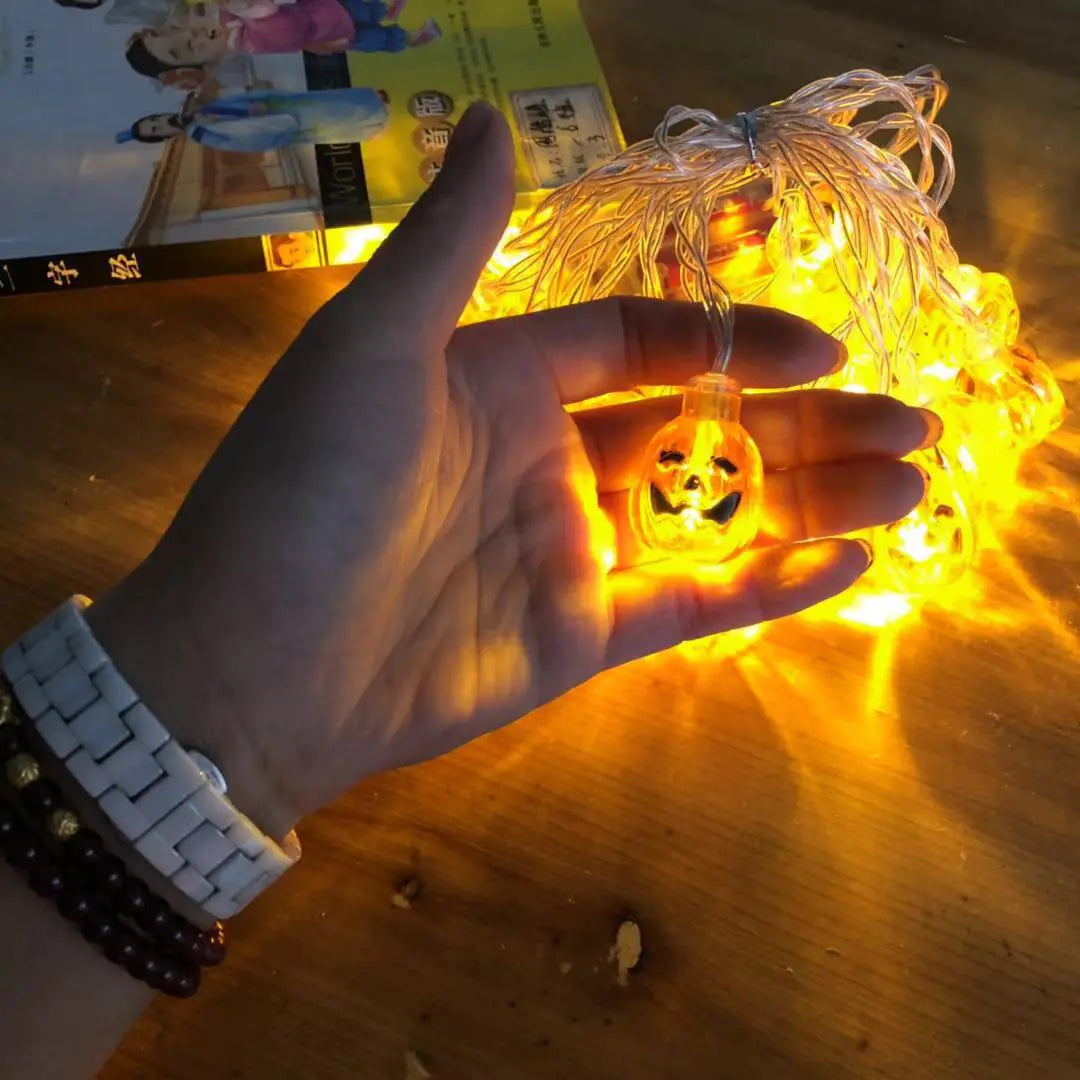 Halloween Decorations, Pumpkin Lights, Christmas Tree Lights