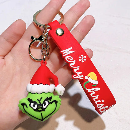 Grinch Keychain Christmas Tree Decoration 2022