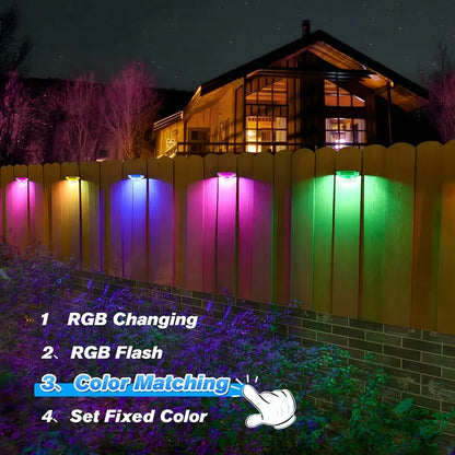 MIMI RGB New Smart Permanent Outdoor Lights 300FT LED RGB String Lights IP67 Waterproof Eaves Light