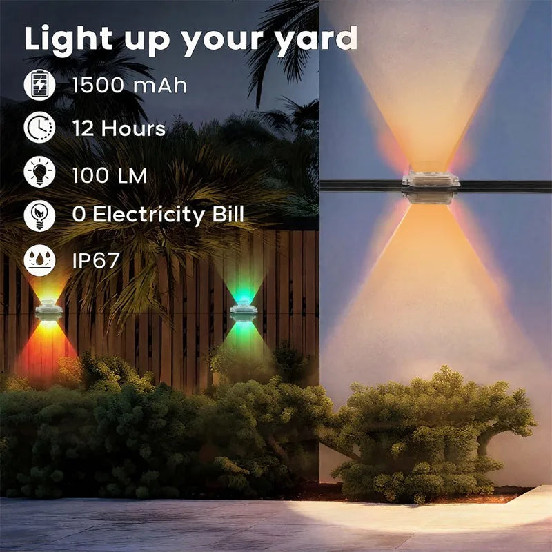 MIMI RGB New Smart Permanent Outdoor Lights 300FT LED RGB String Lights IP67 Waterproof Eaves Light