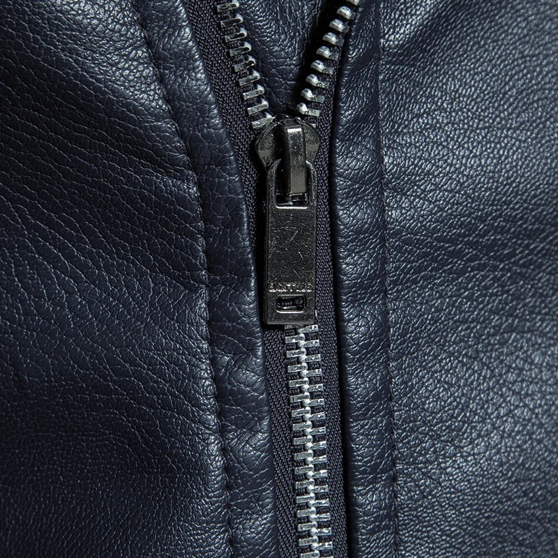 2023 New American Leather Coat Men's, Leather Jacket Men's Motorcycle Retro Tactical Top, Waterproof Coat