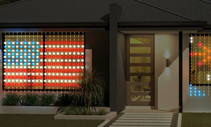 Smart LED Curtain Light APP Control RGB Dimmable DIY Pattern Music Ambient Lighting For Home Holiday Party Christmas Decoration