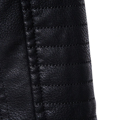 2023 New American Leather Coat Men's, Leather Jacket Men's Motorcycle Retro Tactical Top, Waterproof Coat