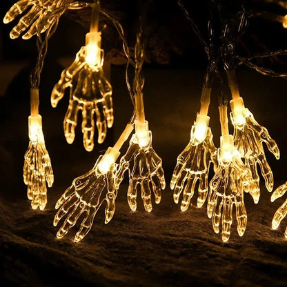 1pc Halloween String Lights Battery Powered Halloween Indoor Outdoor Lighting For Home Bedroom Birthday Party Theme Party